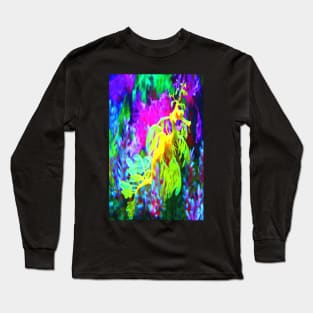 seahorse coral reef animal abstract Long Sleeve T-Shirt